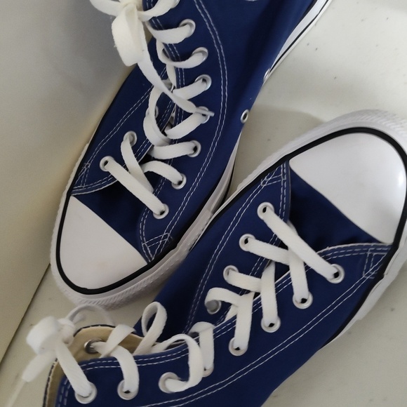 Converse Chunk Taylor high top blue   size mens 11 women 13 - Picture 15 of 16